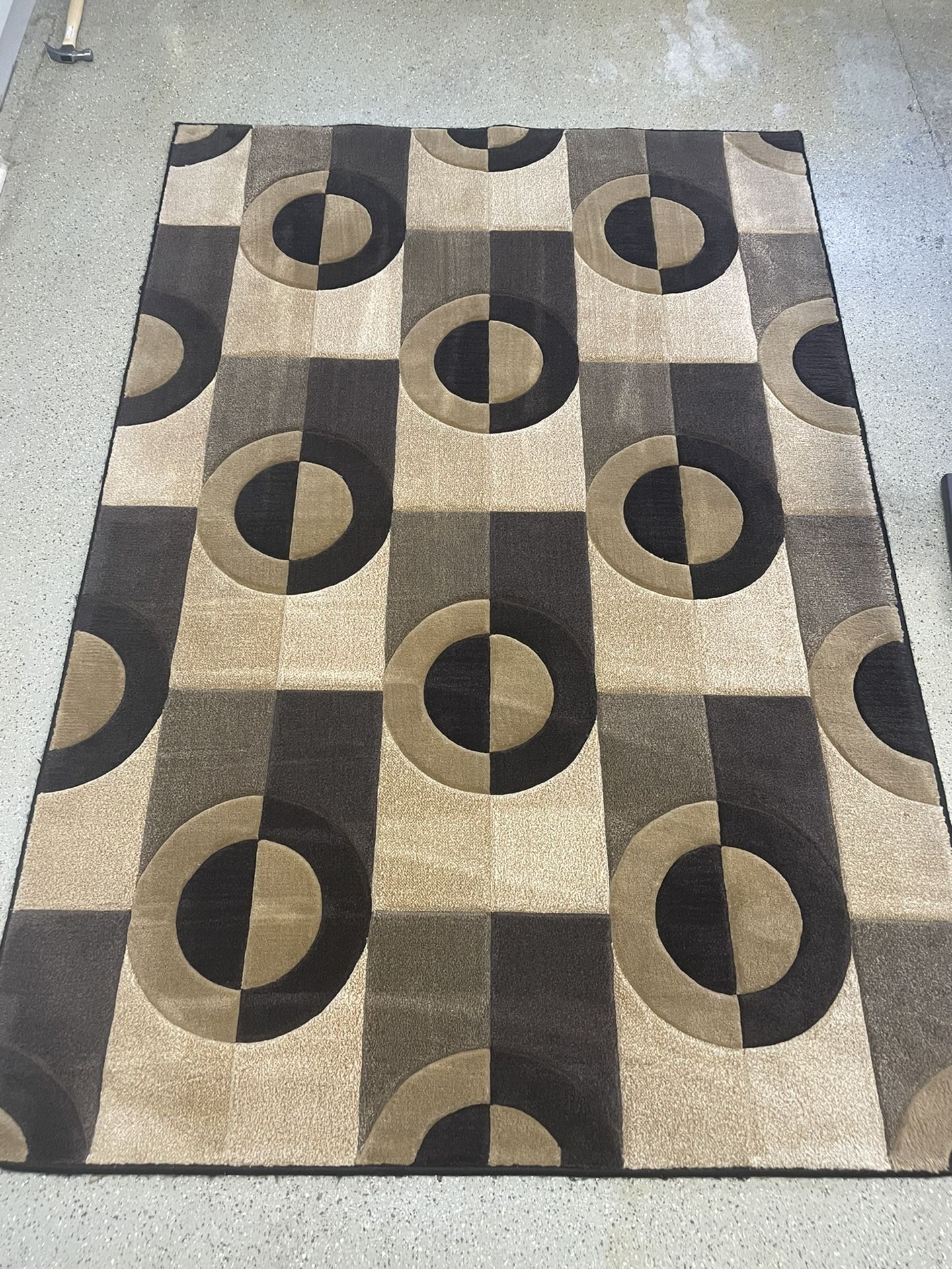 Geometric, Brown Circles Rug, 5x7 for Sale in Yorba Linda, CA OfferUp