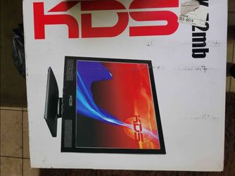 KDS LCD monitor in its original box. Brand new