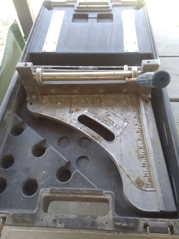 Crain Cutter No 001 Model A Vinyl Tile For In Crain Cutter No 001 Model A Vinyl Tile For In Grand Terrace Ca Offerup