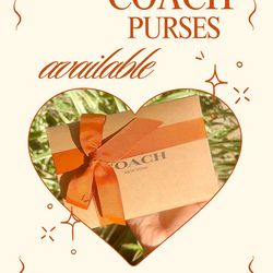 Brand New Coach Purses and Wallets