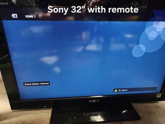 Sony 32" with remote 