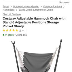 Adjustable Hammock Swing 