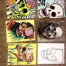 Hand Painted Art For Sale Selling For College Student 