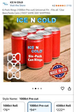 6 pack drink rings