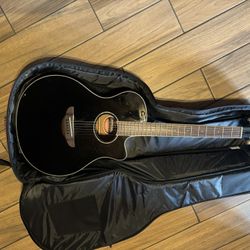 Black Apx600 Yamaha Electric Acoustic  Guitar