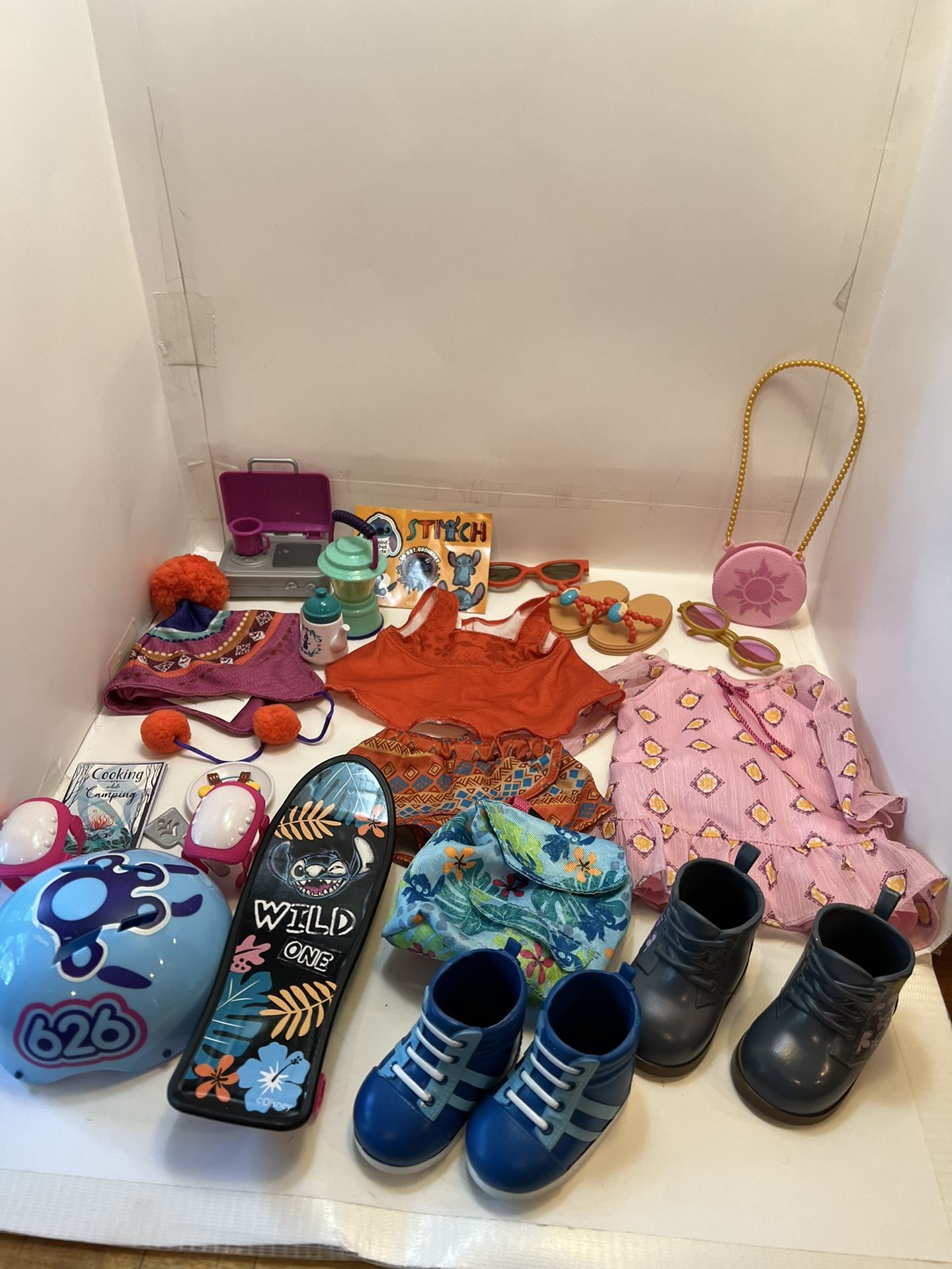 Disney ILY 18inch Doll Clothes & Accessories Stitch Moana Rapunzel Frozen 