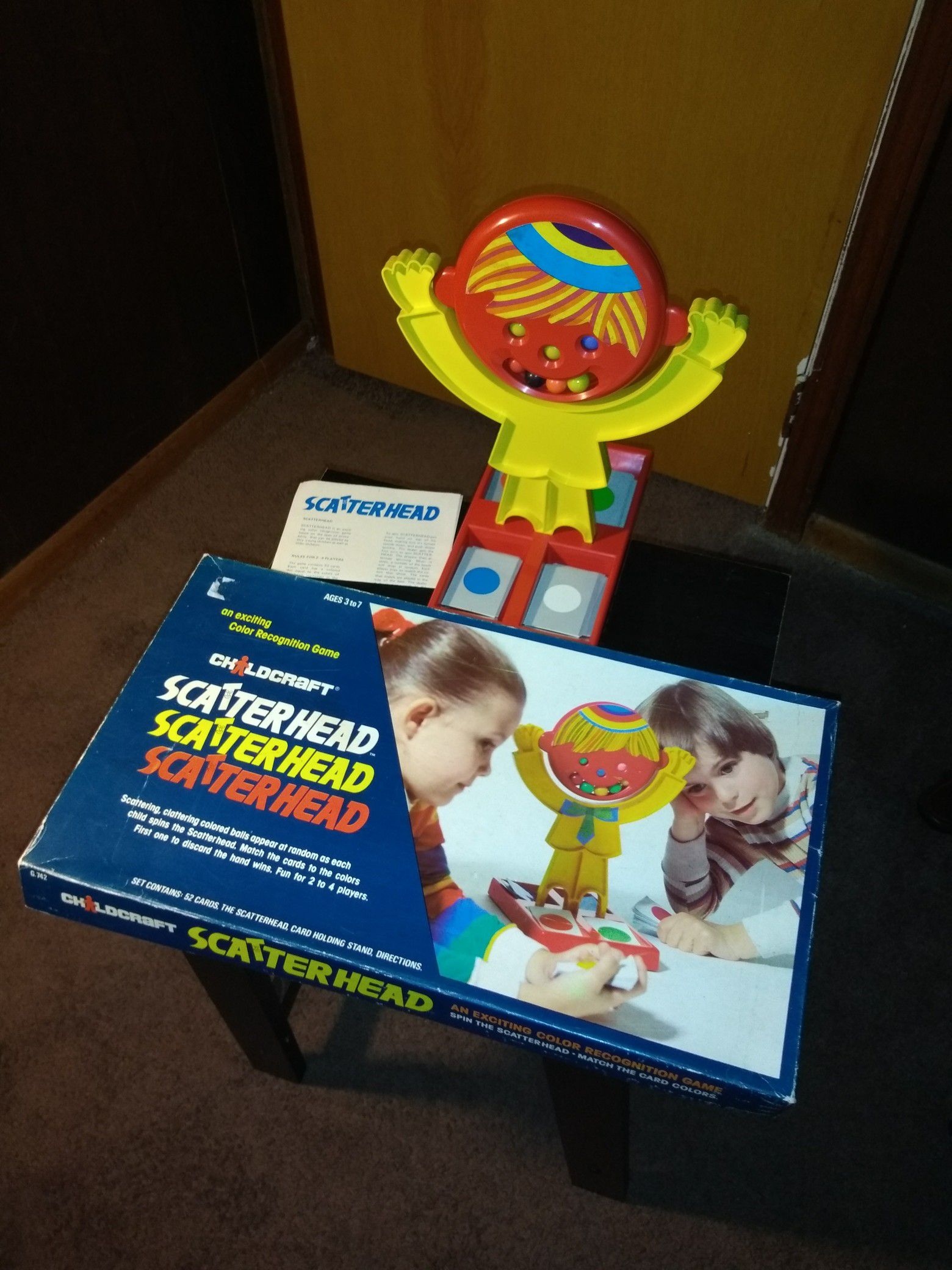 1979 SCATTERHEAD GAME FOR KIDS...VINTAGE.