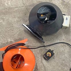2 Grow room exhaust fans