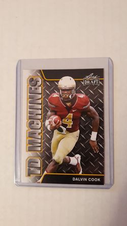 2017 Leaf Draft Dalvin Cook RC.