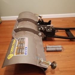 open trail plow system