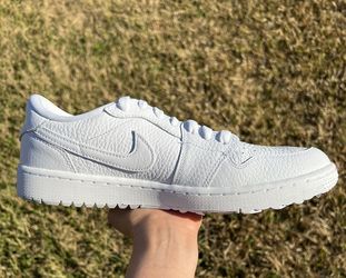 Jordan 1 Low Golf Triple White 2022. 100% Authentic✅✅ Size 9.5 Mens
