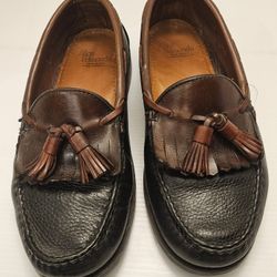 Allen Edmonds Nashua Mens Size 9  Slip On Loafers Shoes Brown Leather