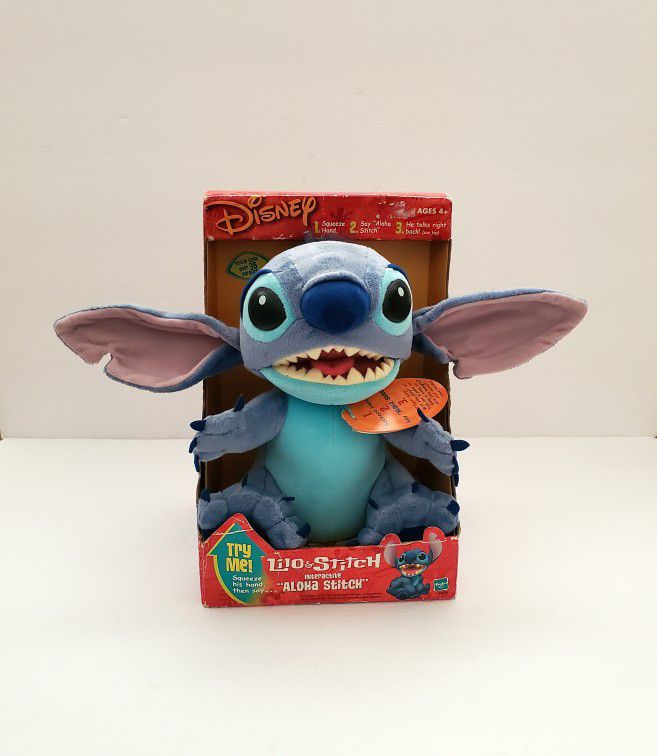 Disney Lilo & Stitch Interactive ALOHA STITCH Plush