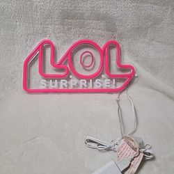 Lol Surprise! Neon LED Light Up Wall Art