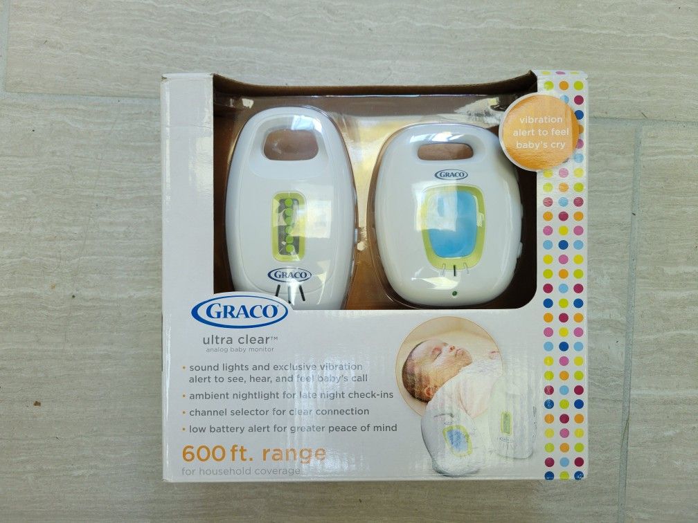 Graco Ultra Clear Analog Baby Monitor