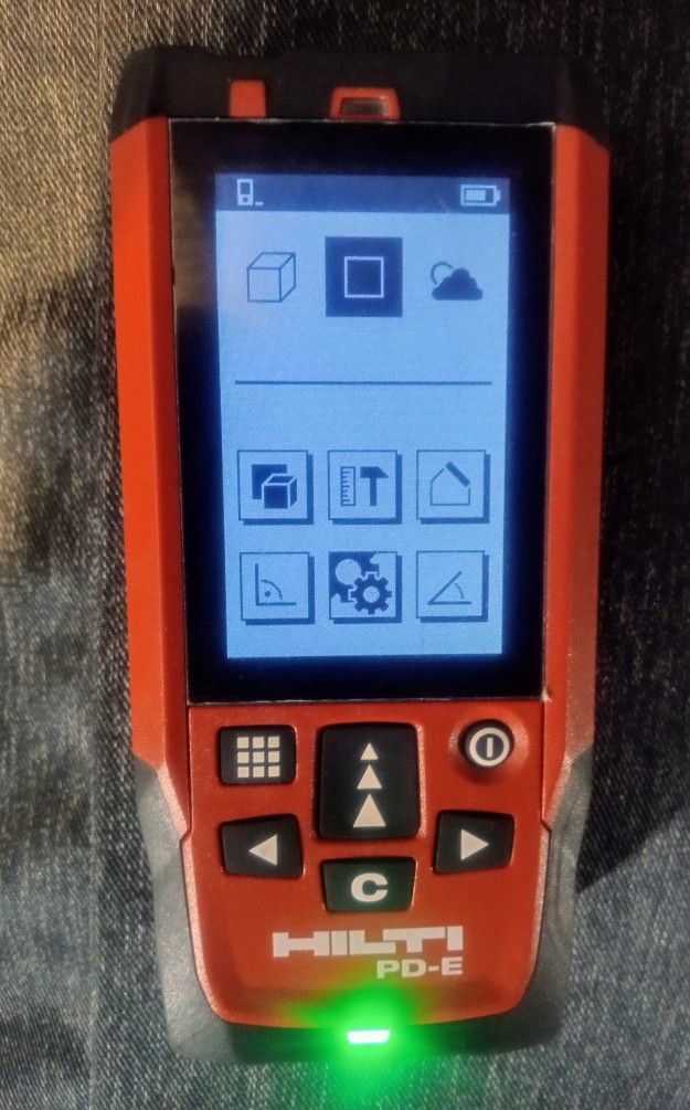 Hilti PD E Laser Range Meter Hilti PD E Laser Range Meter