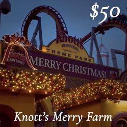Knott’s Berry Farm ANY DAY Tickets - NO BLACKOUT DATES
