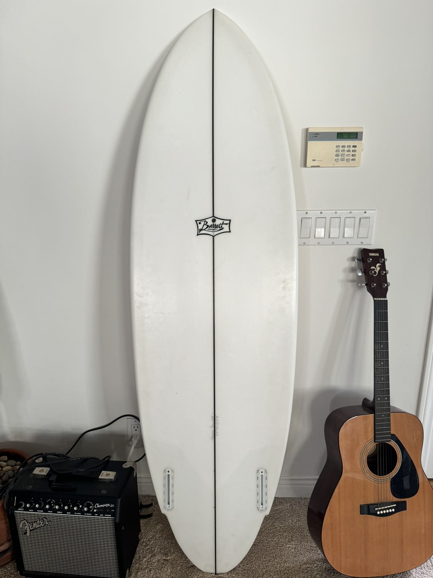 Tanner Barrett Twin Fin Surfboard