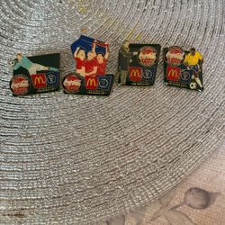 2002 FIFA World Cup Collector Pins Featuring Coca Cola/McDonalds