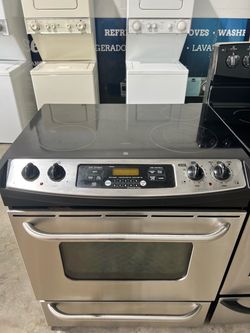 Stove GE slide in