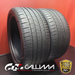 Set of 2 Tires LikeNEW Pirelli P-Zero (PZ4) RunFlat KS ★ XL 315/35/22 R22 #97078