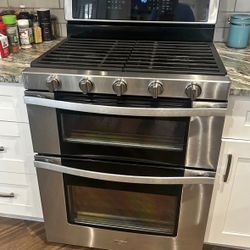 Whirlpool Dbl Convection Oven 30" Stove GAS