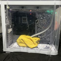 King 95 PC Case (From Prebuilt) With AM5 Mobo, 360mm AIO and 850w PSU. FOR PARTS ONLY