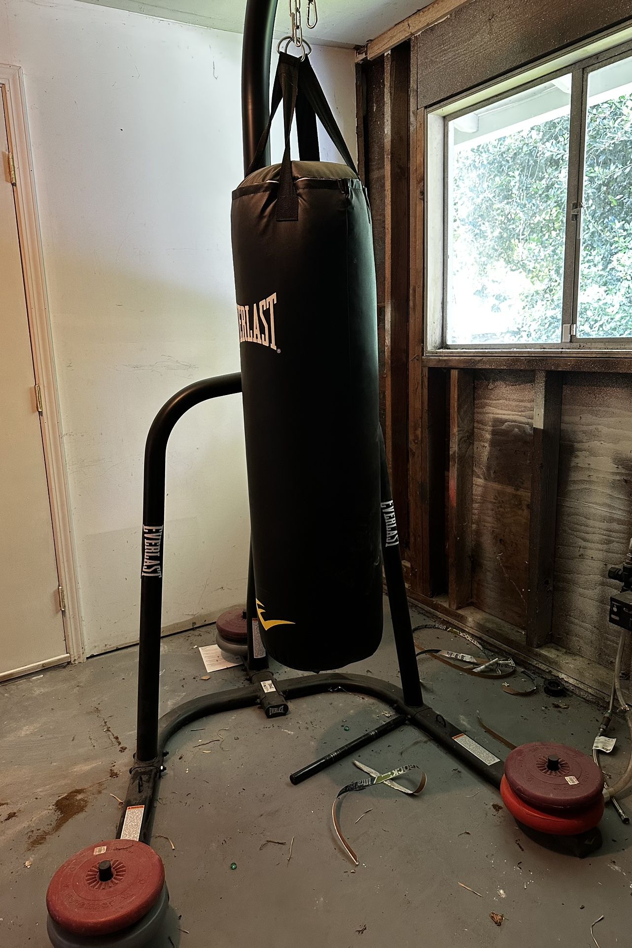 Punching Bag And Stand, Excellent Condition