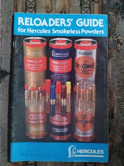 Vintage Hercules Reloader's Guide booklet,  Hercules Smokeless Powders, 1983