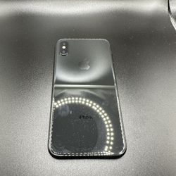 Iphone X 64GB ANY CARRIER JET GREY BLACK