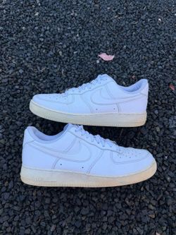 Nike Air Force 1 Low LE Triple White Size 8.5M 10W