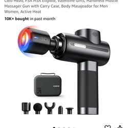 $40 Off - Used twice - Like new Massage gun - Heat And Cool