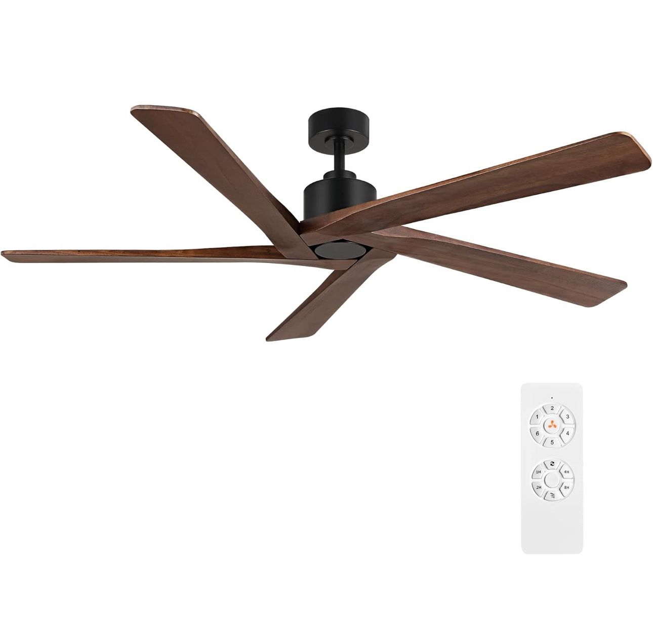 WINGBO 48" DC Ceiling Fan No Light