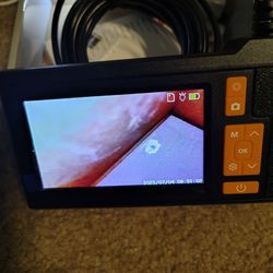 Borescope Inspection Camera 4.3 HD Screen 1080P Photo Video
Endoscope Camera 32GB Dual Lens NEW