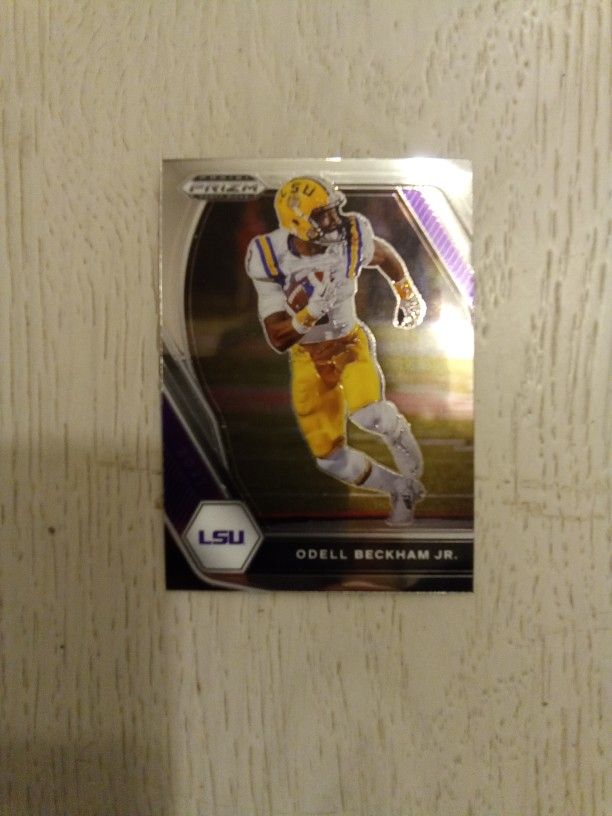 2021 ODELL BECKHAM PANINI PRIZM DRAFT PICKS ROOKIE CARD #61 MINT CONDITION
