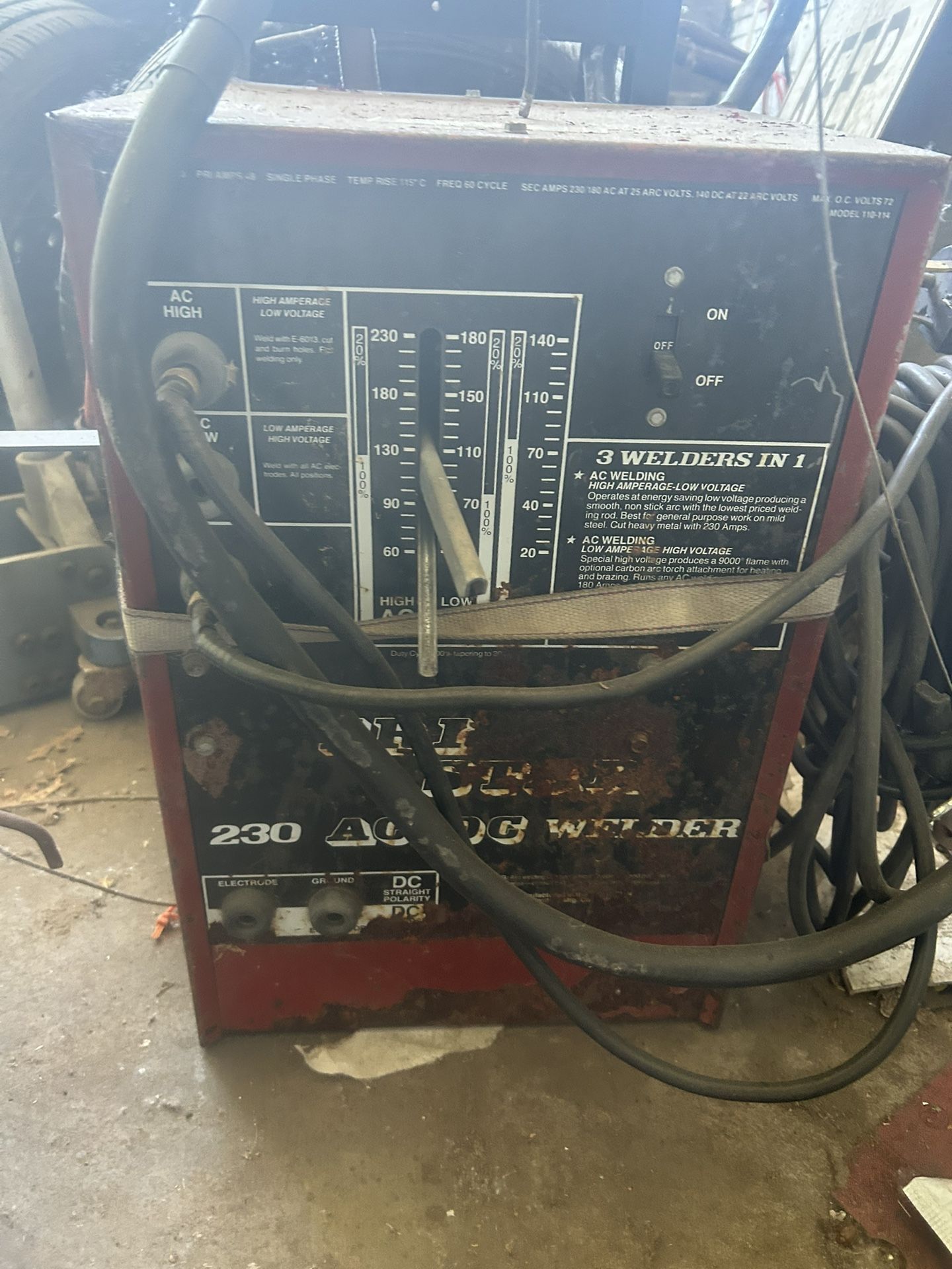 220 Arc Welder Century