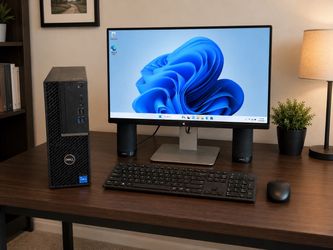 Dell i7-11700• 16GB RAM • 512GB SSD • Radeon 4GB Windows 11 desktop computer
