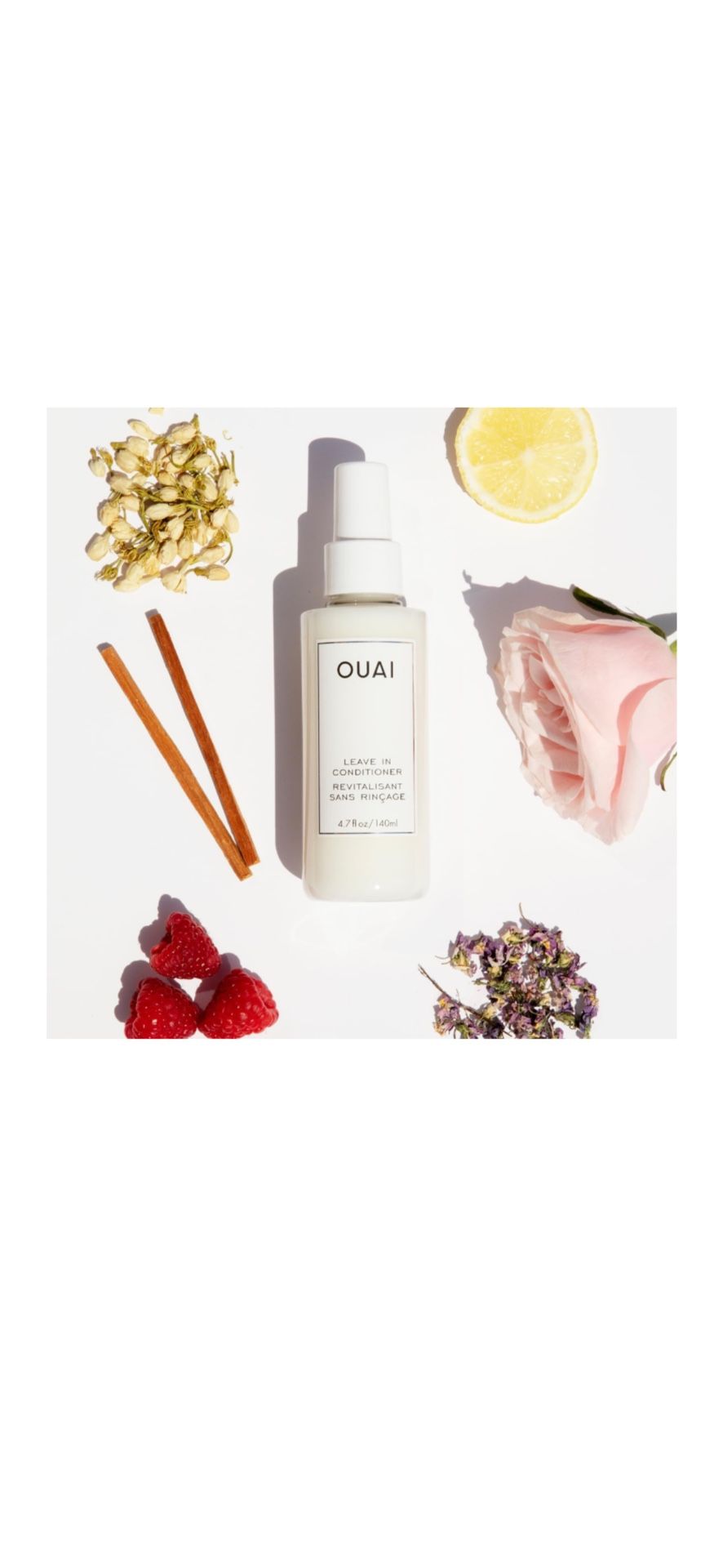 Ouai Leave in conditioner is carefully crafted to cut styling time and nourish