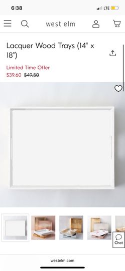 West Elm - Acrylic Trays