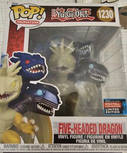 Funko Pop Animation Yu-Gi-Oh! Five-headed dragon Nycc 2022 shared exclusive 