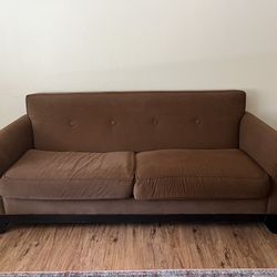 Brown couch