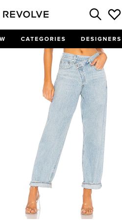 Agolde Reworked 90’s Strait Jeans Size 31