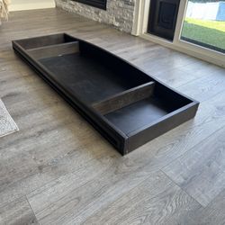 Espresso Baby Changing Table Topper