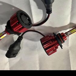 H7 LED Light Bulbs, 8000LM Per Set 6500K LED Light Bulbs with Fan & EMC, Halogen Headlight Bulb Replacement, Pack of 2 