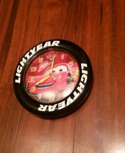 Disney Cars Clock