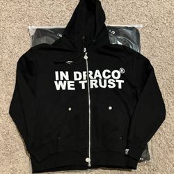 In Draco We Trust Hoodie Sizes S-XL