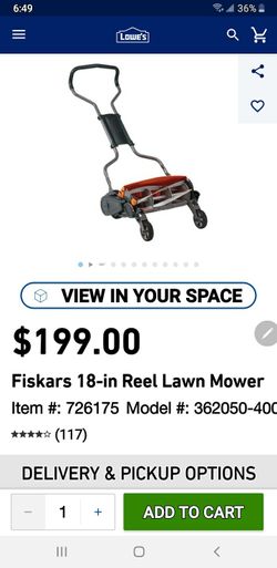 Fisker's 18" Reel  Lawn mower
