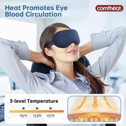 Portable Heated Eye Massager 