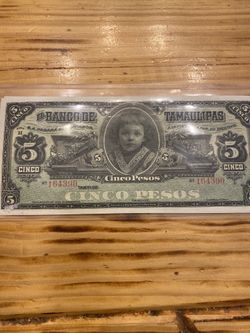 Banco de Tamaulipas billete