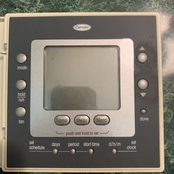 Carrier Thermostat 
